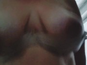 MILF riding cock, big tits bouncing 6/16