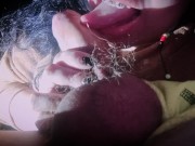 In the morning my stepdaughter gives me a blowjob before doing the day's activities (oral sex to my  8/16