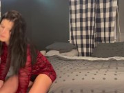 My MILF wife put on my favorite dress, I got cum on it 3/16