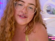 swallowing my big belly bitch - giantess bbw vore POV  3/16