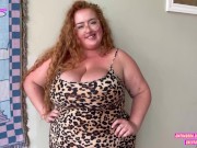 BBW Goddess Gwen wants you to Cum down your own throat. CEI: Balls to Throat  1/16