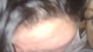 Slutty MILF Housewife sucking White Cock part 1