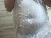 Nisha collage girl bathtime homemade.. Hindi audio 9/16