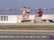 We Took Two College Girls Out Flashing And It Was Awesome 13/16