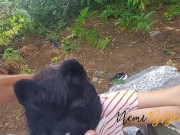 Nel bosco a condividere la moglie porca e la sua bocca con sconosciuti per pompini e sborrate 11/16