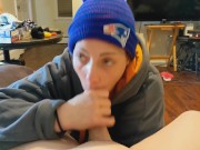 Every time the Patriots Lose, Heather Kane Sucks a Random Cock! 7/16