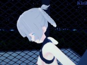 Nazuna Nanakusa and I have intense sex on a rooftop at night. - Call of the Night POV Hentai 13/16