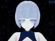 Nazuna Nanakusa and I have intense sex on a rooftop at night. - Call of the Night POV Hentai 6/16