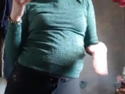 Stripped dance in the house  2/16