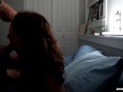 johnholmesjunior and Ananas Films Star Michaela McKenzie's husband take turns fucking tight pussy 11/16