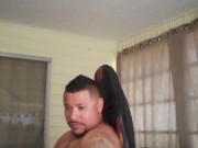 Hot Tattoo Latino Jerking Off To Porn Videos Part 2