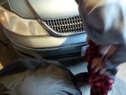 Heather Kane Sucks Cum Out of a Cock to Fix Her Flat Tire 16/16