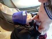 Heather Kane Sucks Cum Out of a Cock to Fix Her Flat Tire 3/16