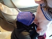 Heather Kane Sucks Cum Out of a Cock to Fix Her Flat Tire 4/16