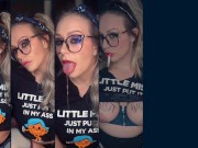 Lil' Miss Just Put It In My Ass teasing you 5/16