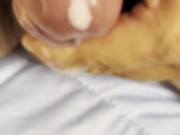 【接写！！】高速手コキでじんわり射精〜毎日投稿1日目〜 11/16