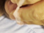 【接写！！】高速手コキでじんわり射精〜毎日投稿1日目〜 15/16