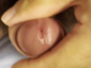 【接写！！】高速手コキでじんわり射精〜毎日投稿1日目〜 2/16