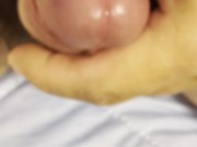 【接写！！】高速手コキでじんわり射精〜毎日投稿1日目〜 4/16