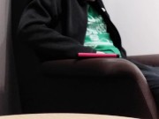 Lucky Shopper gets a Mouthful of Heather Kane and Cums Everywhere 1/16