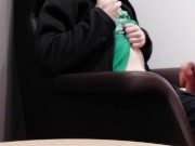 Lucky Shopper gets a Mouthful of Heather Kane and Cums Everywhere 12/16