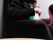 Lucky Shopper gets a Mouthful of Heather Kane and Cums Everywhere 8/16