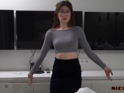 Hot Pearl  и NIGONIKA. Русская школа секса. Часть 1: Училка на отсосе 3/16