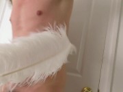 Ticklish twink gets teased by an older man 7/16