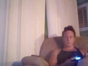 Milf Smoking Cigarettes Playing Video Games In Mini Dress Part 3 7/16