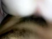 Skinny slut rides my bbc  7/16