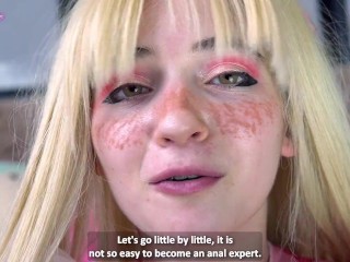 Teen breaks her ass with an anal pump – Emma Fiore