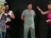 CFNM dom MILFS group sucking on shooting 3/16