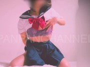 【個人撮影】女子高生/制服/素人/激しい/首絞め/クリイキ/ディルド/オナニーHigh Schoolgirl Uniform,Amateur,Choking,Masturbation 5/16