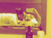 GOBBLES DICK & Folds legs behind head 3/16