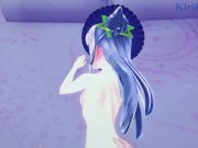 Murasaki Shion and I have intense sex in the bedroom. - Hololive VTuber POV Hentai 10/16