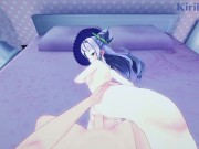 Murasaki Shion and I have intense sex in the bedroom. - Hololive VTuber POV Hentai 11/16