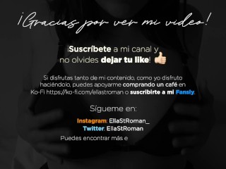 Se viene en mi pecho justo cuando acabo…