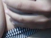 Playing with her big boobs  3/16