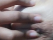 Playing with her big boobs  7/16