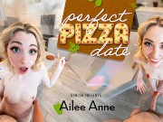 Tiny blonde hottie gets fucked while cooking pizza in virtual reality