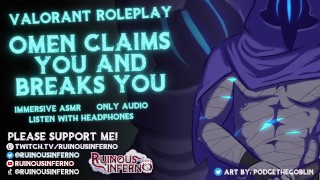OMEN CLAIMS YOU AND BREAKS YOU [VALORANT] EROTIC AUDIO ...