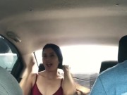 I ask the driver of my uber if I can change my clothes and then I see that he is getting horny when 13/16