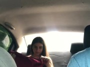 I ask the driver of my uber if I can change my clothes and then I see that he is getting horny when 5/16