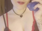 dildo sucking compilation from a cocksucking slut- oral fixation 11/16