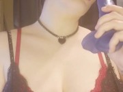 dildo sucking compilation from a cocksucking slut- oral fixation 12/16