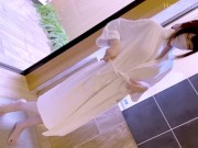 【素人】神スタイルS級美少女がマイクロビキニでオイルマッサージ中出しSEX♡ 素人カップル/美少女/色白美乳/中出し/フル動画(42分)/일본여대생과질내사정섹스 1/16