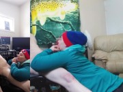 Gobbling on Cock like Turkey on Thanksgiving ! 15/16