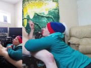 Gobbling on Cock like Turkey on Thanksgiving ! 8/16