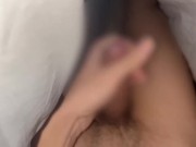 【深夜オナニー】バレないように隠れて射精 11/16