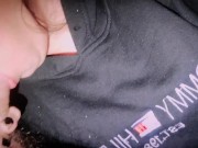 He let me suck my naughty little cock 14/16